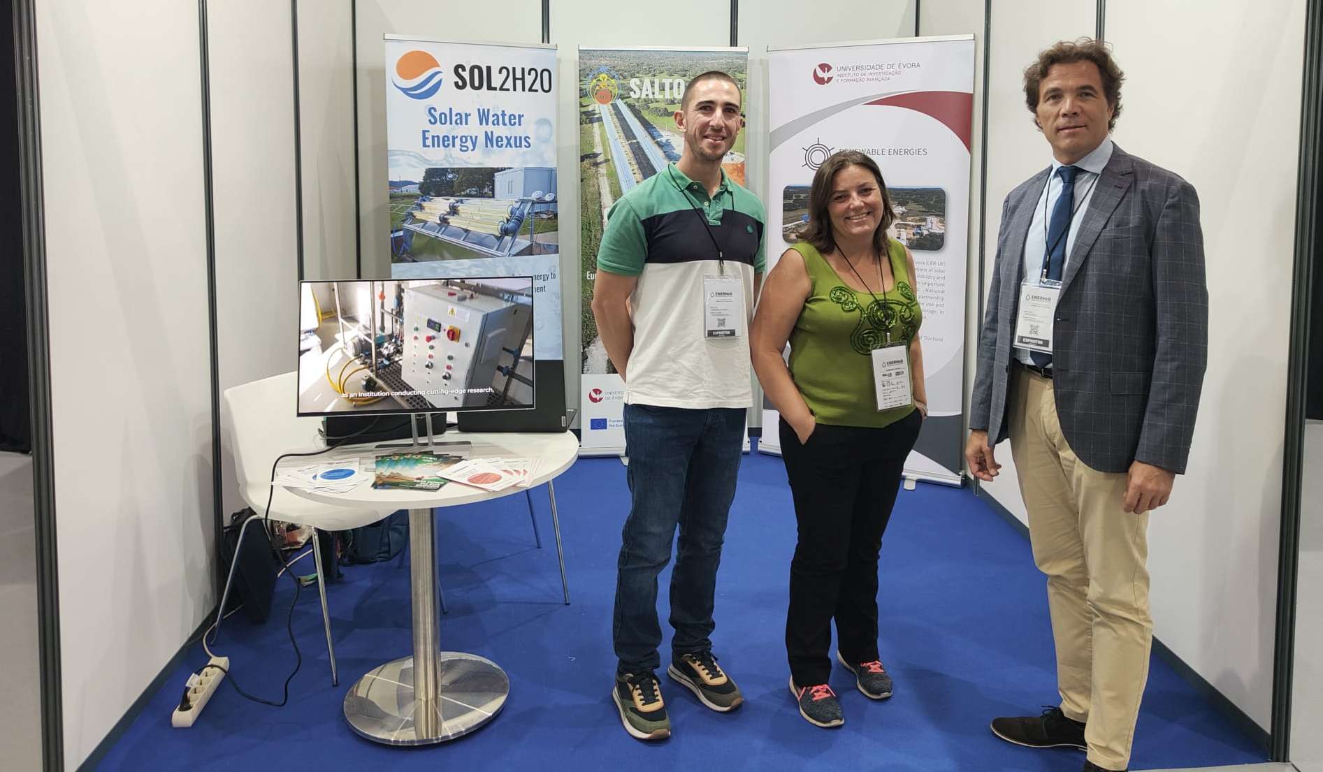 SOL4R e INIESC llevan innovación en energías renovables a ENERH2O 2025