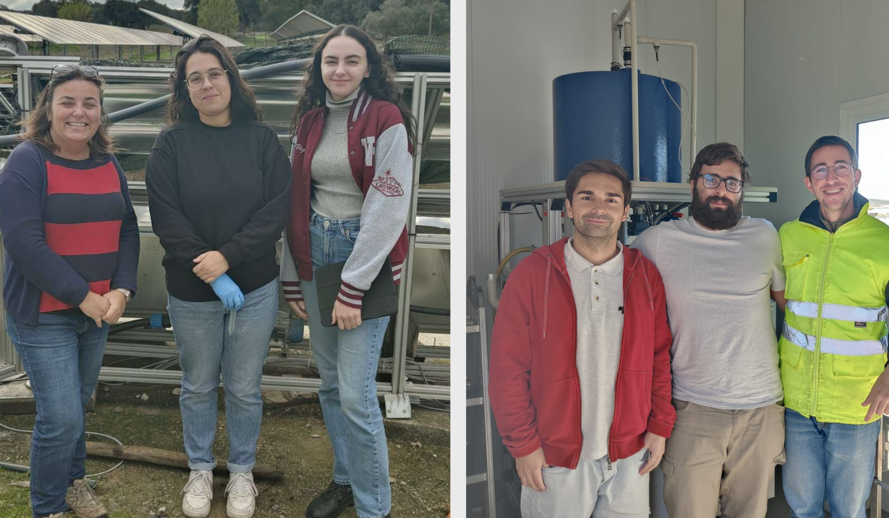 Equipo de CIEMAT en movilidad en la Universidad de Évora